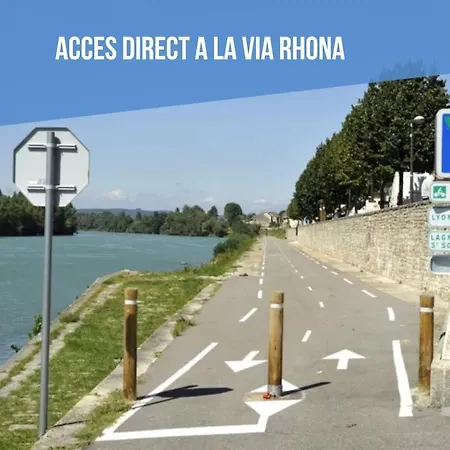 Apartment Le Celestya, Confort Au Bord Du Rhone Avec Terrasse Cnpe Bugey *